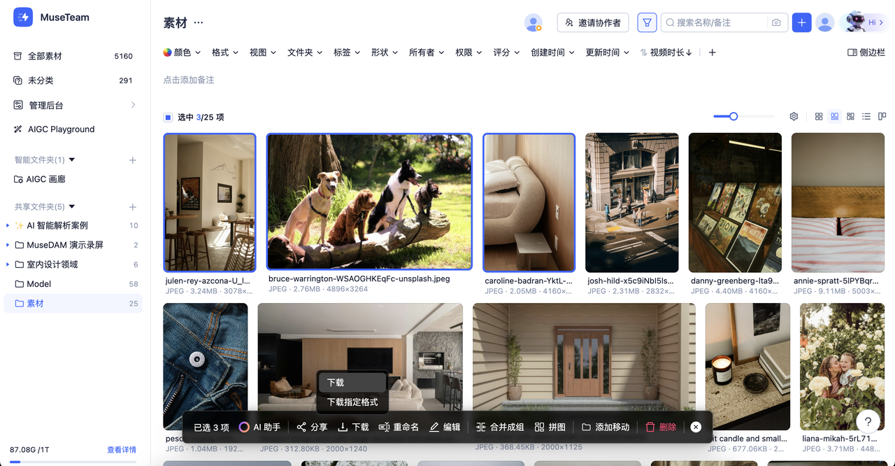 MuseDAM Help Center ｜下载